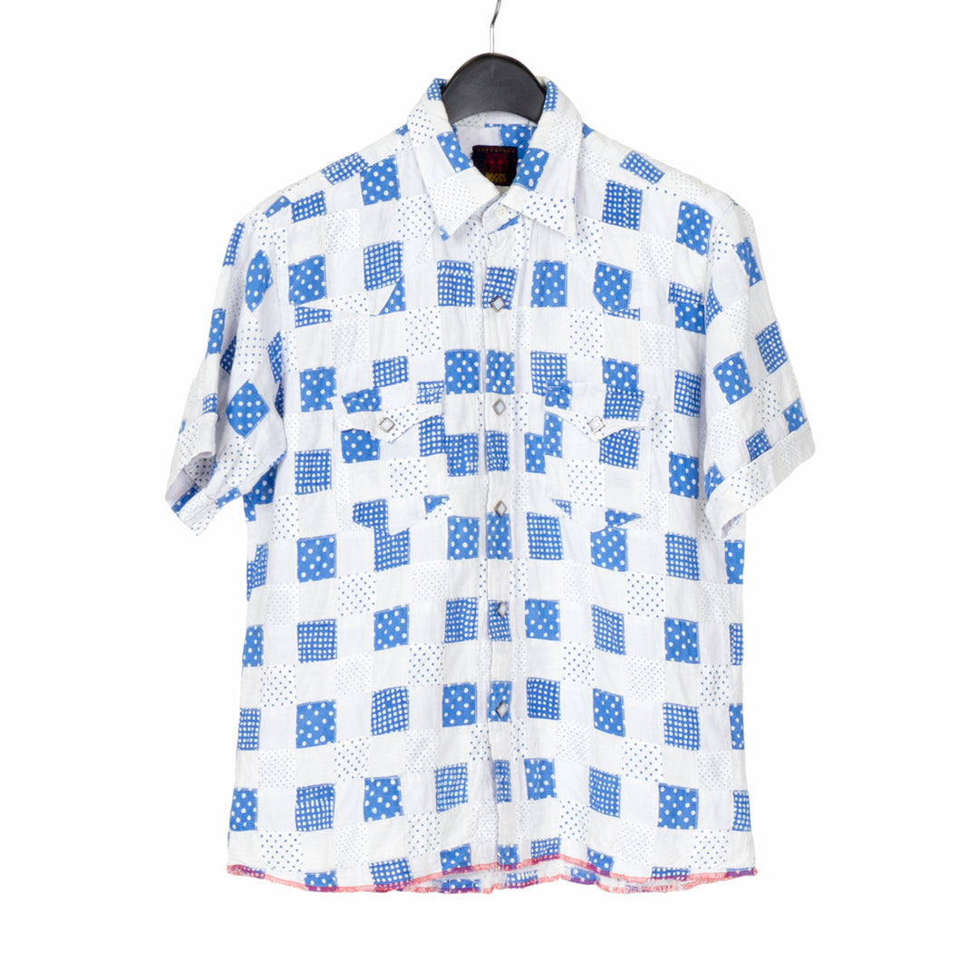 HOGGS SQUARE PATCH S/S BUTTON UP